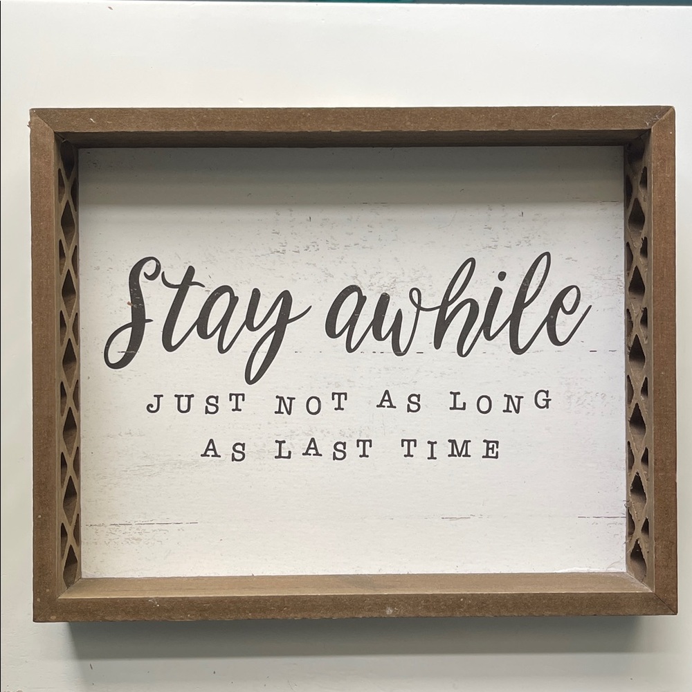 Funny Wall Sign Decor, 8x10